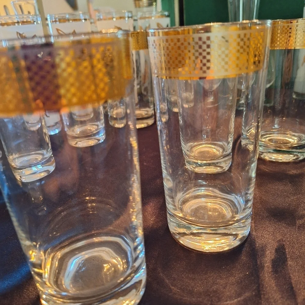 Vintage highball glass